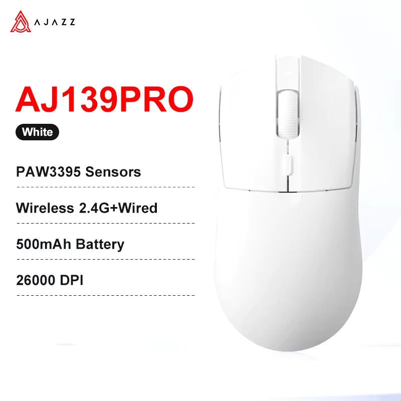 AJAZZ AJ139 V2 MC – Souris Gaming Sans Fil à Base Magnétique RGB
