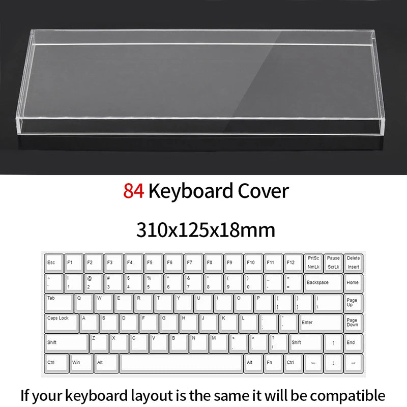 ZUIDID - Transparent Dust Cover for Keyboard