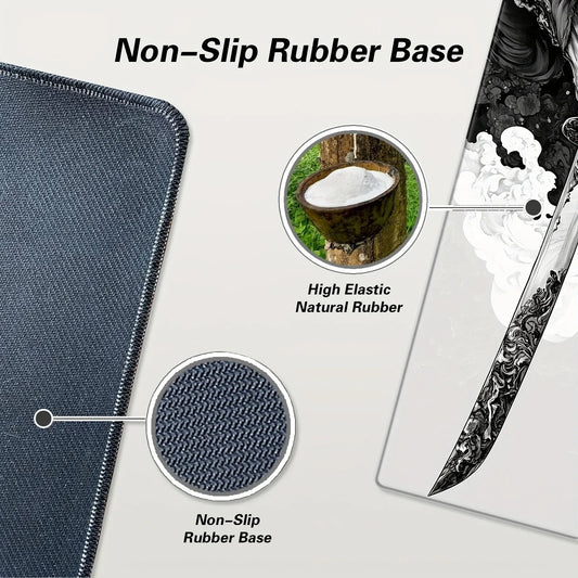 Tapis de Souris Gaming “Katana Spirit” – Précision, Puissance et Style Samouraï