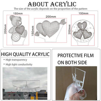 Veilleuse LED 3D Yu-Gi-Oh!