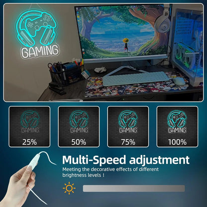 Néon LED “GAMING” – Ambiance Moderne et Immersive