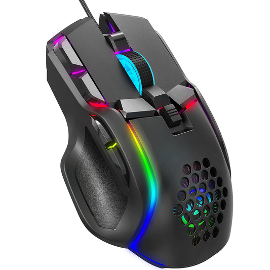 Souris Gaming HXSJ S700 RGB – Haute Précision & Design Futuriste