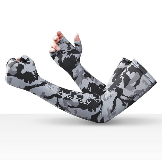 Manchons Gaming Réfléchissants – Confort Glacé & Style Camouflage