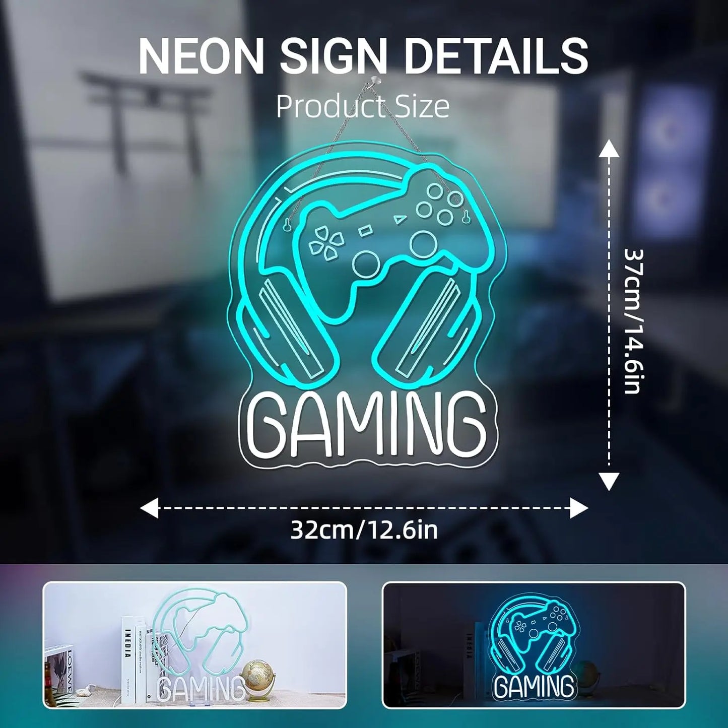 Néon LED “GAMING” – Ambiance Moderne et Immersive