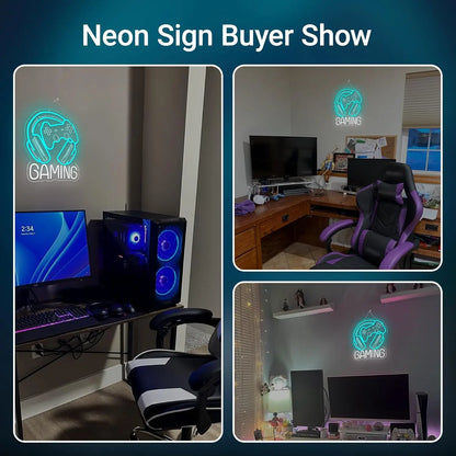 Néon LED “GAMING” – Ambiance Moderne et Immersive