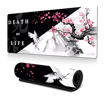 Tapis de Souris Gaming “Life & Death” – Élégance Minimaliste et Performance Ultime