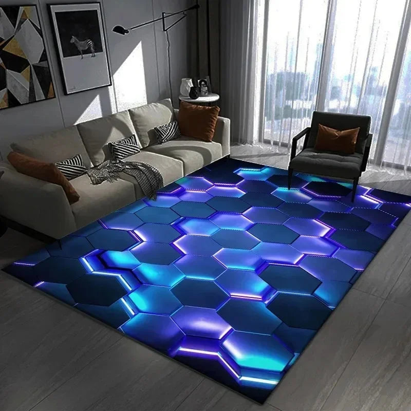 Tapis de sol Style Moderne, Antidérapant et Lavable
