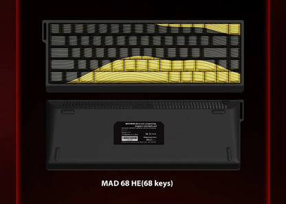 Ajazz MAD60/68 HE – Clavier Magnétique Gaming E-Sport Ultra-Rapide