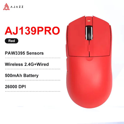 AJAZZ AJ139 V2 MC – Souris Gaming Sans Fil à Base Magnétique RGB