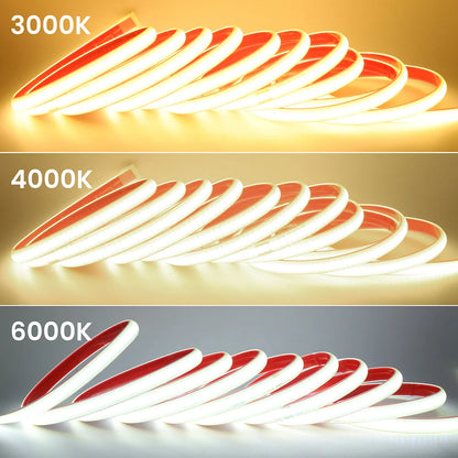 Bande LED COB 220V KISUFU – Éclairage Intelligent, Design et Haute Performance