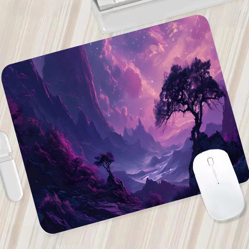 Tapis de Souris Gaming “Moonlight Temple” – Mystère, Sérénité et Précision