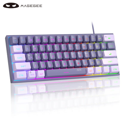 Clavier Gaming Compact 61 Touches RGB – MageGee