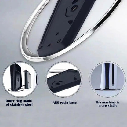 Support Vertical Fin pour PS5 – Base de Refroidissement Stable et Antidérapante