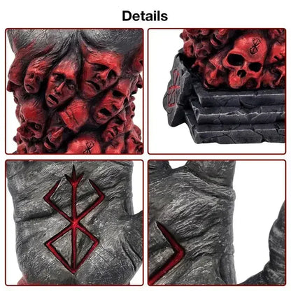 Décoration Sombre Gothique, Résine Vinyle, Style Européen