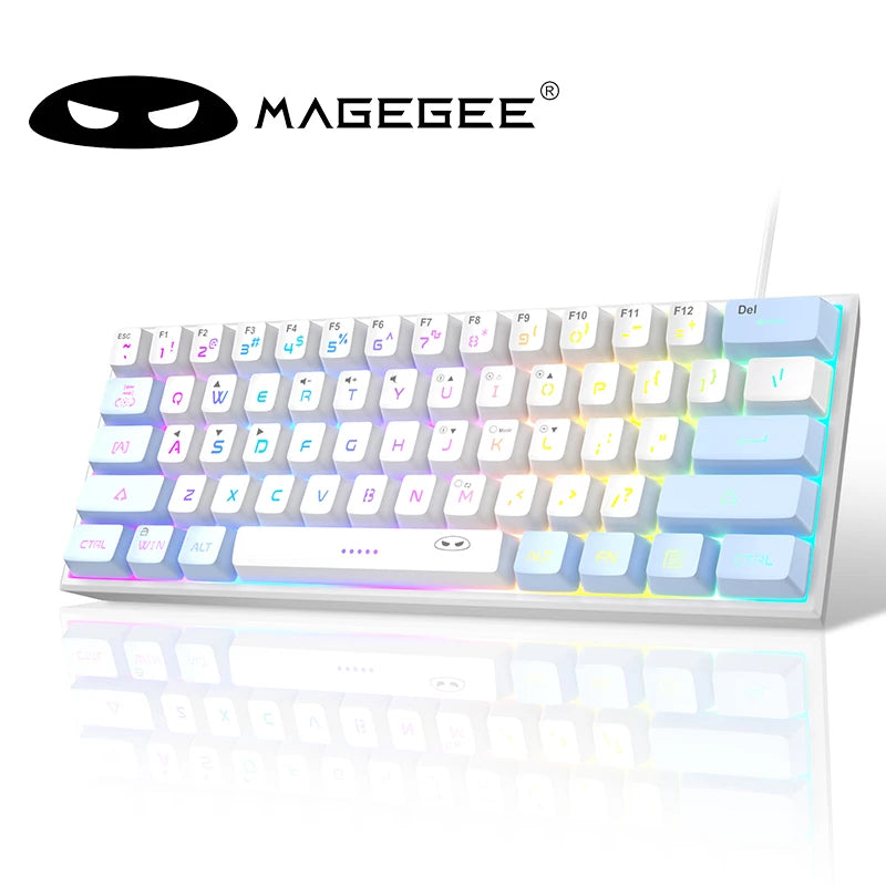 Clavier Gaming Compact 61 Touches RGB – MageGee