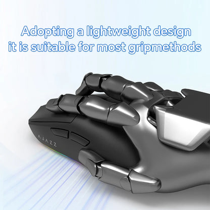 AJAZZ AJ139 V2 MC – Souris Gaming Sans Fil à Base Magnétique RGB