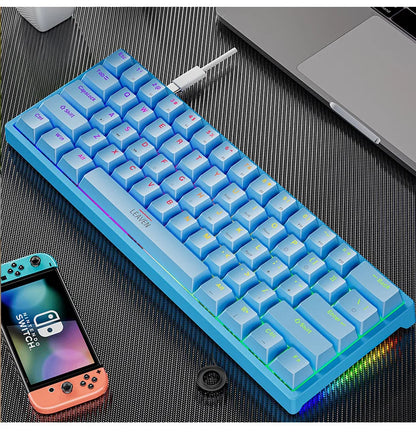 Clavier Mécanique Gaming EDUP K620 Mini RGB – 61 Touches