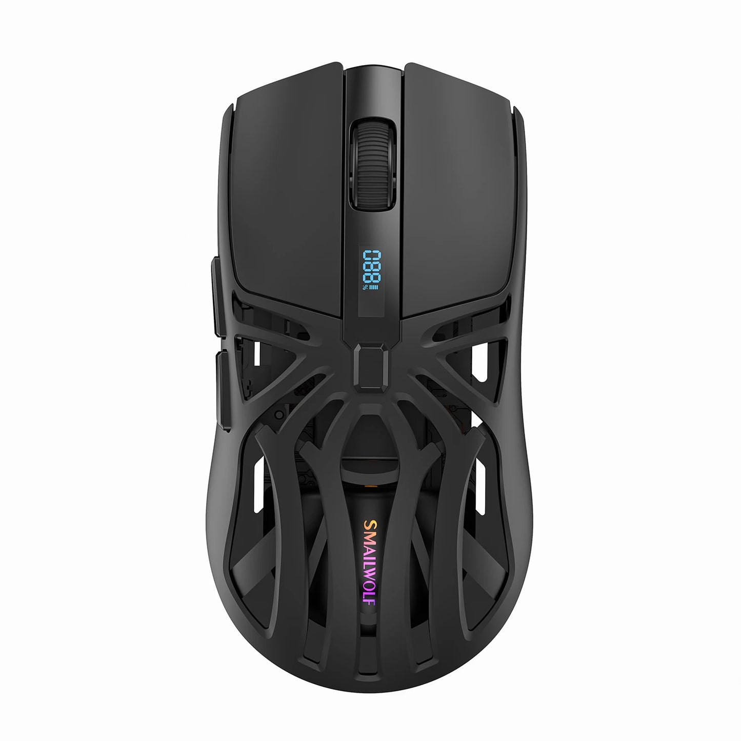 SMAILWOLF RS8 – Souris Gaming Sans Fil à Écran Digital (73g)