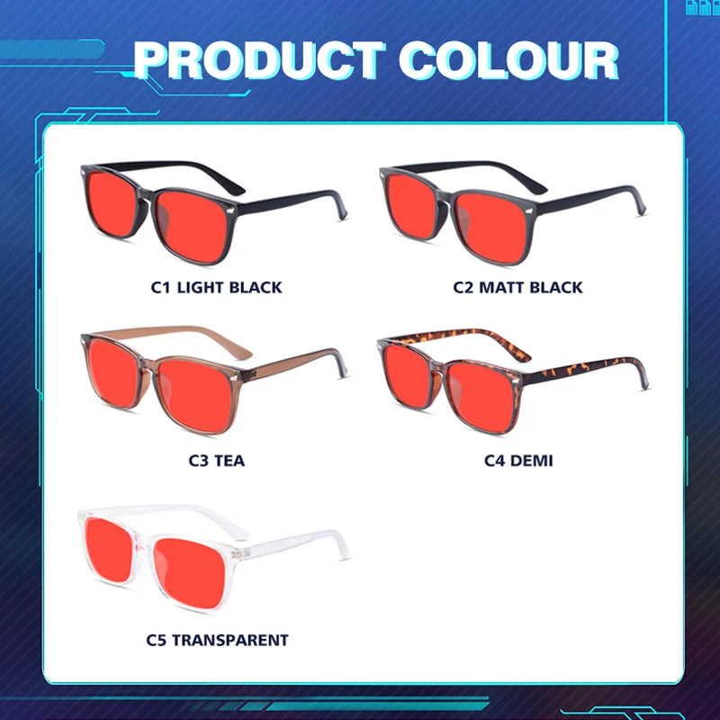 Lunettes Anti-Lumière Bleue – Style Classique, Confort et Protection