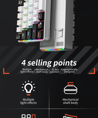 Clavier Mécanique RGB Compact 60 % – MUCAI