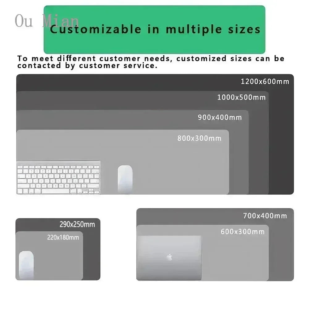 Tapis de Souris XXL Arbre Fleuri Antidérapant et Imperméable