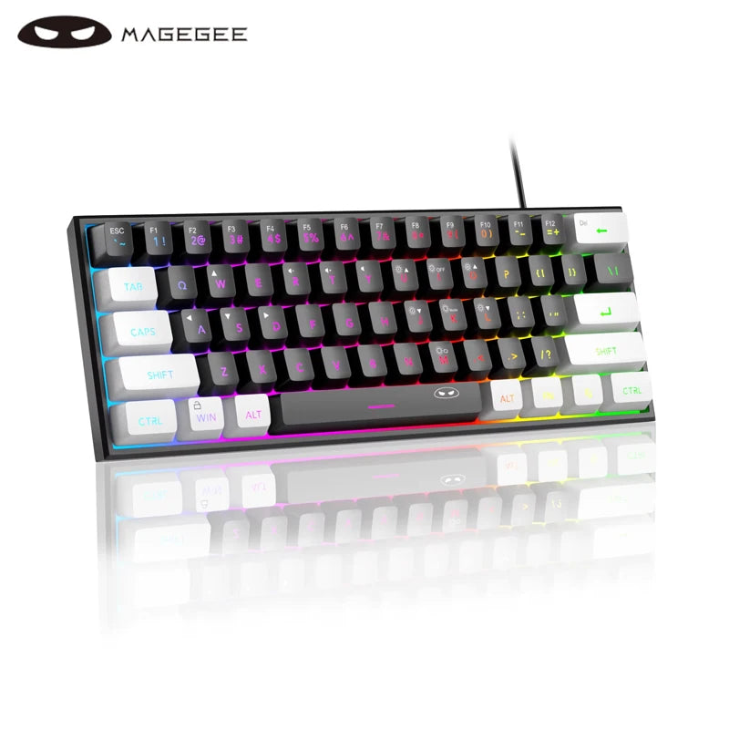 Clavier Gaming Compact 61 Touches RGB – MageGee