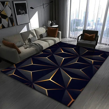 Tapis de sol Style Moderne, Antidérapant et Lavable