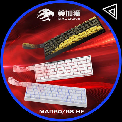 Ajazz MAD60/68 HE – Clavier Magnétique Gaming E-Sport Ultra-Rapide