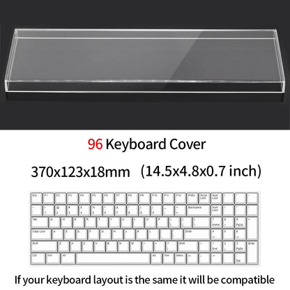 ZUIDID – Couvercle Anti-Poussière Transparent pour Clavier