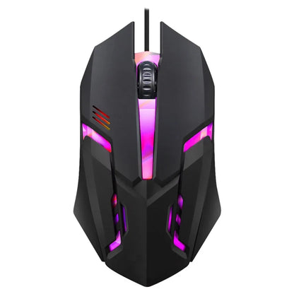 Souris Gaming USB Filaire 7 Boutons - Rétroéclairage LED & DPI Réglable