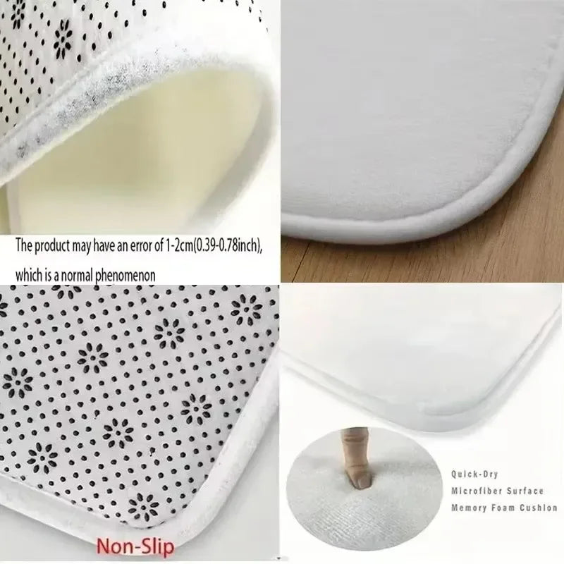 Tapis de sol Style Moderne, Antidérapant et Lavable