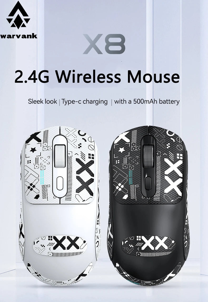 Souris Gaming Sans Fil WARVANK X8