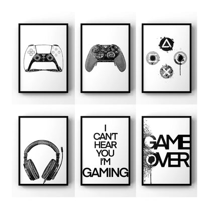 Affiches Murales Gaming – Sans Cadre