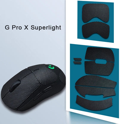 Grip Anti-Dérapant KOQZM pour Logitech G Pro X Superlight