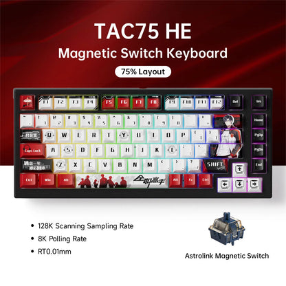 AKKO TAC75 HE – Clavier Magnétique Gaming 75% Haute Précision
