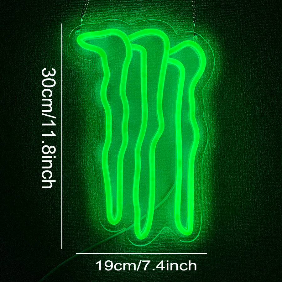 Enseigne Lumineuse LED – Design Énergique et Moderne
