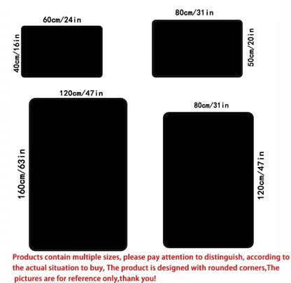 Tapis de sol Style Moderne, Antidérapant et Lavable