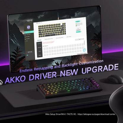 AKKO TAC75 HE – Clavier Magnétique Gaming 75% Haute Précision