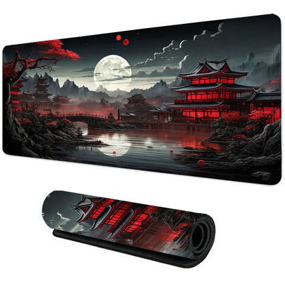 Tapis de Souris Gaming “Moonlight Temple” – Mystère, Sérénité et Précision