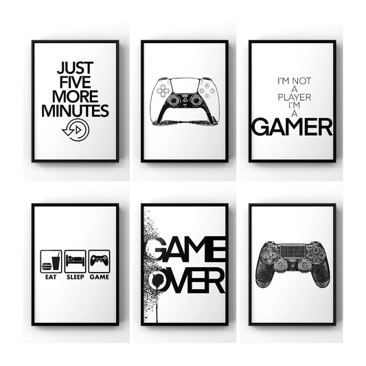 Affiches Murales Gaming – Sans Cadre