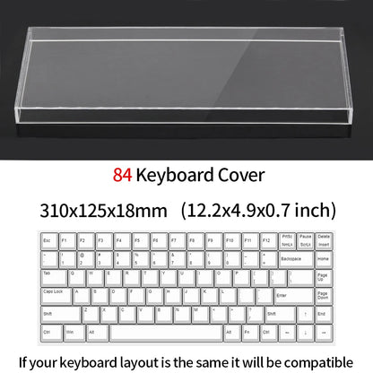 ZUIDID – Couvercle Anti-Poussière Transparent pour Clavier