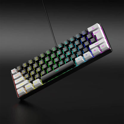 Clavier Gaming Compact 61 Touches RGB – OBAME