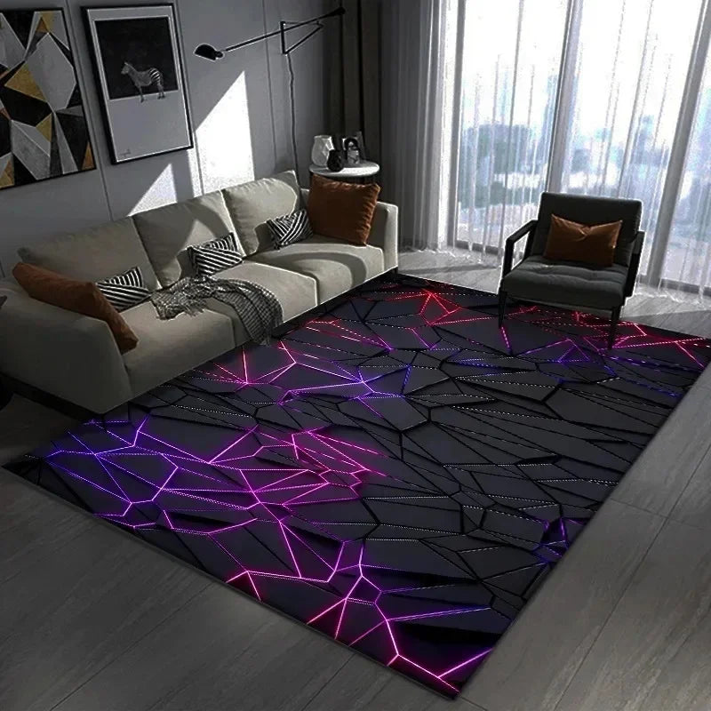 Tapis de sol Style Moderne, Antidérapant et Lavable