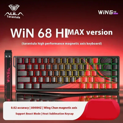Clavier Mécanique Gaming AULA Win60/68 HE – Switchs Magnétiques, RGB & Performance E-Sport