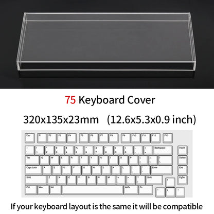 ZUIDID – Couvercle Anti-Poussière Transparent pour Clavier