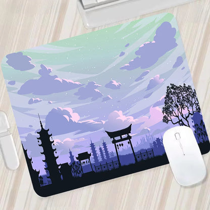Tapis de Souris Gaming “Moonlight Temple” – Mystère, Sérénité et Précision
