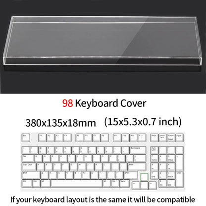 ZUIDID – Couvercle Anti-Poussière Transparent pour Clavier