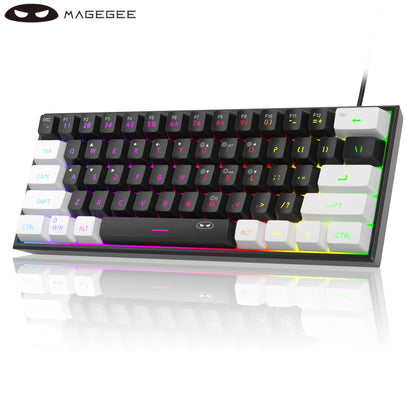 Clavier Gaming Compact 61 Touches RGB – MageGee