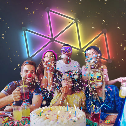 Éclairage Mural LED RGB Xyislight – DIY Smart Ambient Light