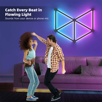 Éclairage Mural LED RGB Xyislight – DIY Smart Ambient Light